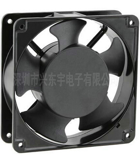 葉片旋動，對交流風機的作用